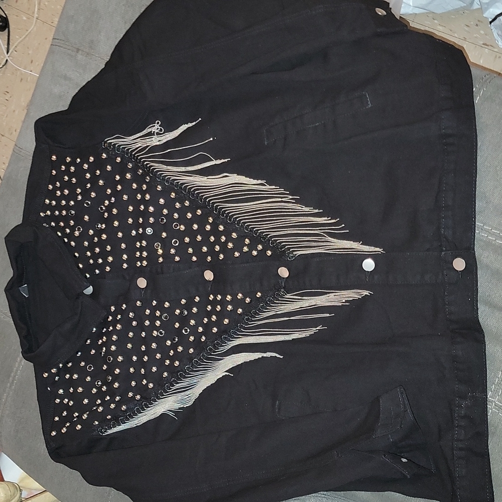 Plus Size Denim Jacket